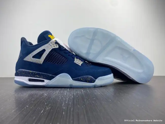 Official Maikesneakers 4 Jordan (PE) AJ4-1036660 Retro Michigan Air 0605